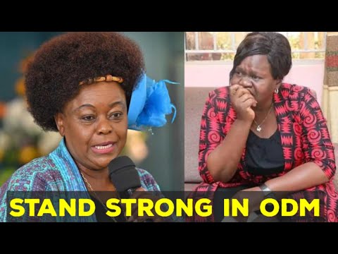 Millie Odhiambo Encourages Gladys Wanga Not To Be Intimidated In ODM