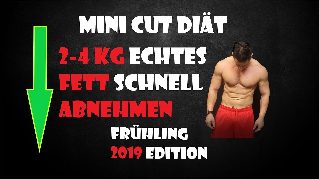 Diäten zum Abnehmen in einer Woche 4 Kilo Fett