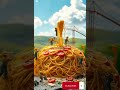 This Surreal Miniature Food World Will BLOW YOUR MIND! 🤯 #ai #aiart #food #foodlover #shorts  #usa