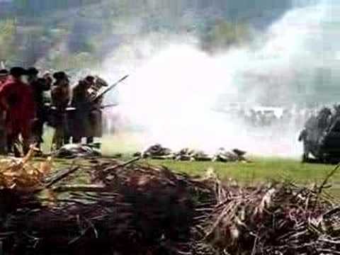 Harmon's Snowshoemen at Fort William Henry 250th