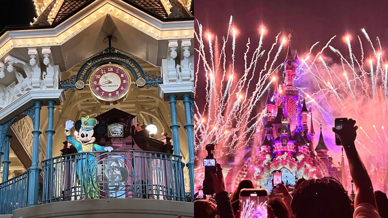 🇫🇷 파리 디즈니랜드 1일 2파크 완전정복 브이로그 | 가는 법, 어트랙션, 일루미네이션 후기 등등