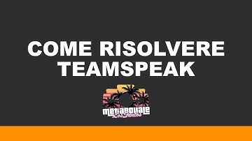 SaltyChat non ti sposta? Nessun problema ecco il fix.