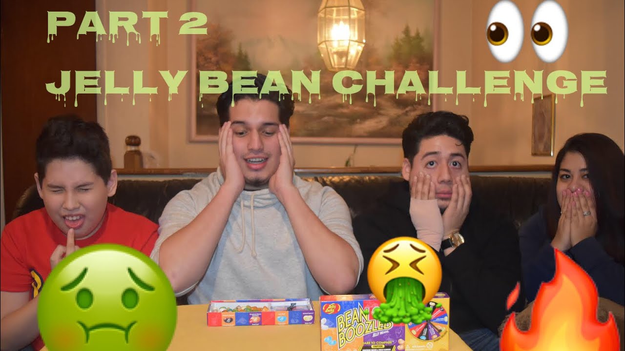 JELLY BEAN CHALLENGE !! Part. 2 YouTube