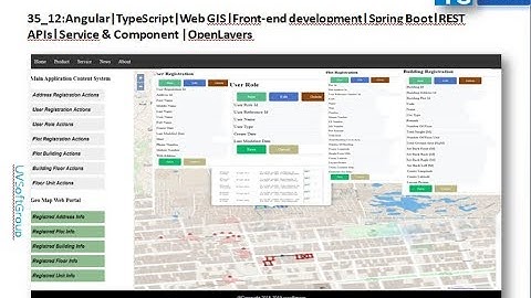 35_12:Angular|TypeScript|Web GIS|Front-end development|Spring Boot|REST APIs|OpenLayers OSM Map