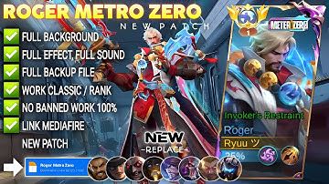 Script Skin Roger Metro Zero - Invoker