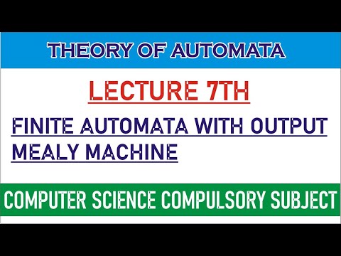 Moore Machine in TOC with example | What is Moore Machine in Hindi