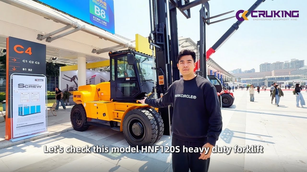 Boost Productivity with the SOCMA HNF1202 Heavy-Duty Forklift