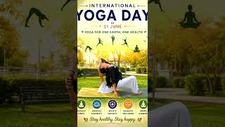 🧘♀️ International Yoga day #InternationalYogaDay #YogaDay #yogapractice #yogadayeveryday