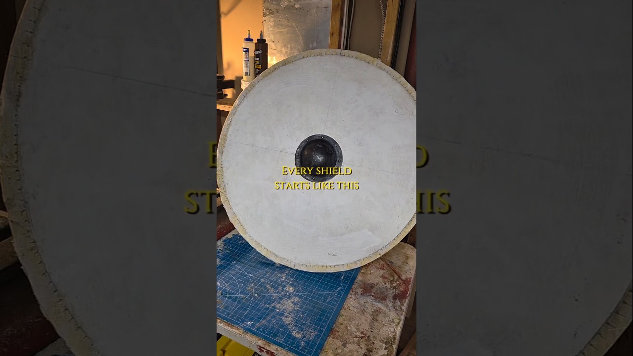 #shieldmaker #historicalcraft #medievalcraftsmanship  #reenactmentgear #armoryinprogress