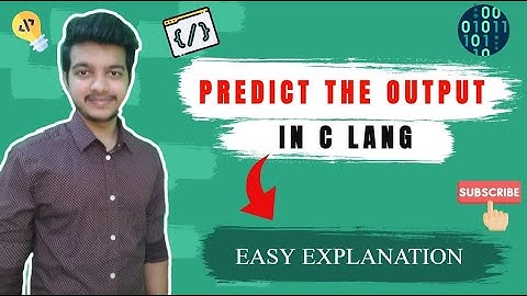 Predict the Output in C Language | Question 24 | Pseudocode | Interview Preparation | Bhuvan Agarwal