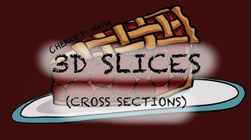 Intro to Cross Sections (3D Slices) | 7.6.3 | CHERRY PI MATH