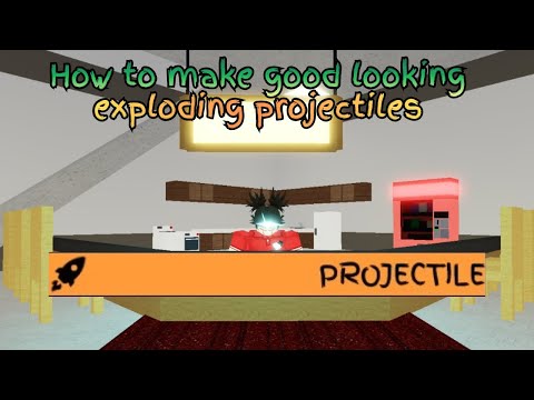 How to make good exploding projectiles in JJS Skillbuilder