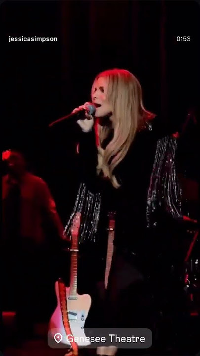 Jessica Simpson I Wanna Love You Forever / Take My Breath Away Live 2025