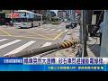 為閃前車撞斷電線桿! 砂石車駕駛遭揪出毒駕 轎車突然大迴轉! 砂石車閃避撞斷電線桿｜三立新聞LIVE