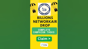 Instructions for completing tasks and activities for Billions network #airdrop