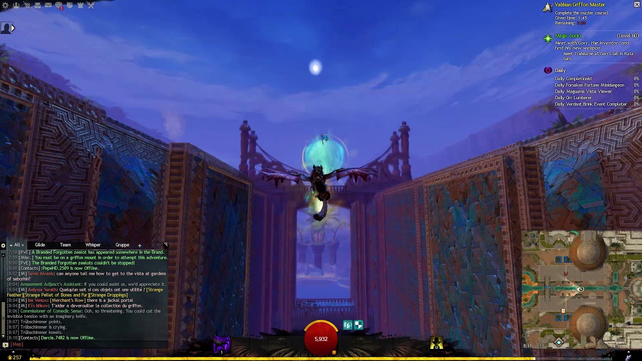 Guild Wars 2   Vabbian Griffon Master: Gold