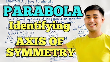Parabola | HOW TO IDENTIFY THE AXIS OF SYMMETRY OF A PARABOLA | Pre - Calculus | JUDD HERNANDEZ
