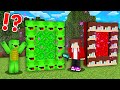 JJ and Mikey Portals Challenge in Minecraft - Maizen