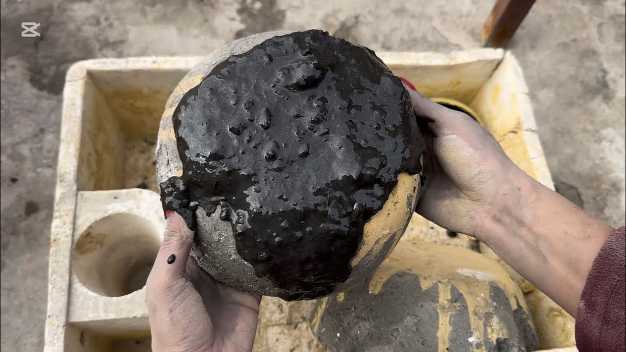 Crumbling vlog part 3 ||black dirt ki crumbling with paste pouring 🔥is k naseeb  hi yhi thy 😂