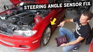 HOW TO KNOW IF STEERING ANGLE SENSOR IS BAD OR NOT CALIBRATED. BRAKE TRACTION CONTROL LIGHT ON