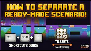 Slicing 2D Platformer Tiles (Aseprite Libresprite Tutorial)