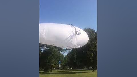 Cycloidal Rotor Airship Test