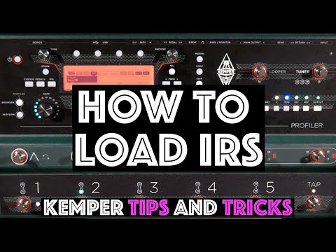 How to Load IRs - Kemper Tips and Tricks