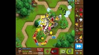 Bloons  - Level 35 - Forest Terrain - Hard
