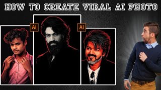 How to Create Vector Glow Effect Photos on Mobile | Full AI Photo Editing Tutorial Step by Step 2026 screenshot 4