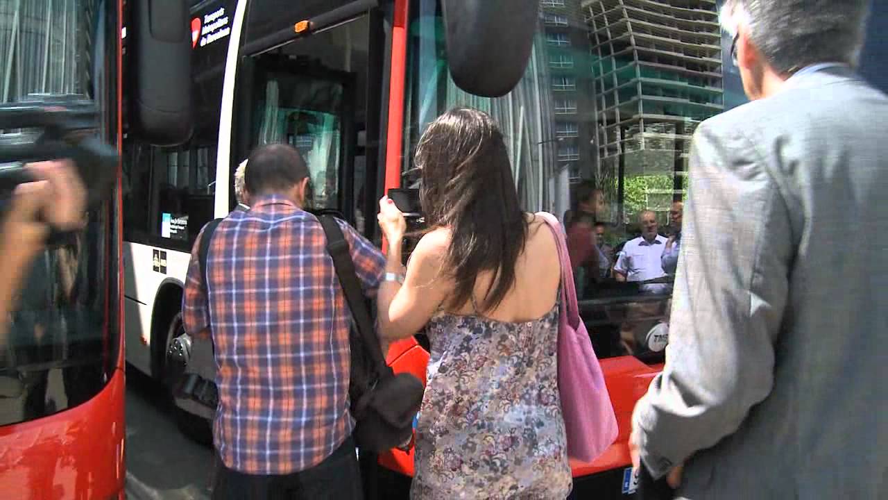 Presentació nova flota ecològica de TMB