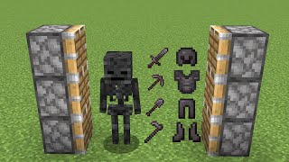 wither skeleton + all netherite armor = ???