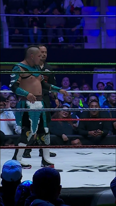 Rey Mysterio tries to keep the peace