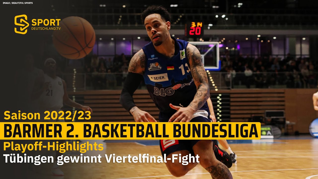 ProA Halbfinale! Tübingen gewinnt Viertelfinal-Fight - Playoff-Highlights SDTV Basketball