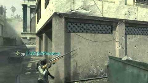 MW3 Throwing Knife Across Map On Bakaara