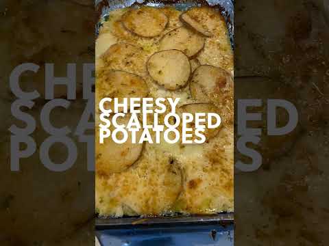 Cheesy SCALLOPED POTATO
