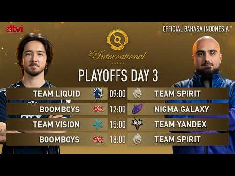 🔴The International 2026 | Playoffs Day 3 | @ucing07 & @faiqelf