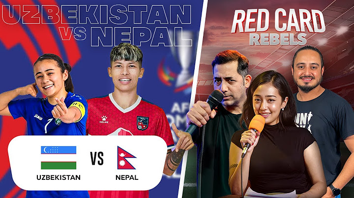 Uzbekistan vs Nepal | Pre Match analysis | AFC Women's Asian Cup Qualification | Red Card Rebels
