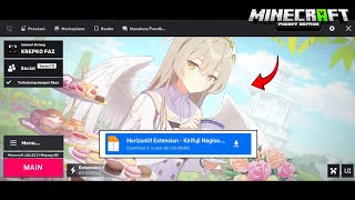 UI Kirifuji Nagisa untuk MCPE 1.21 - 1.26+ | Horizon UI Extension