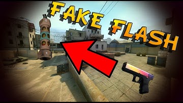 GLOCK FAKE FLASH!! ( CSGO Highlight )