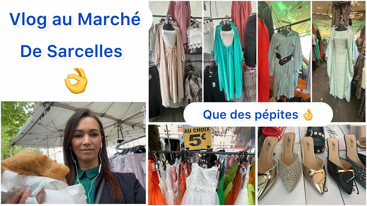 Marché de Sarcelles idées tenues AID - 11 juin 2024 