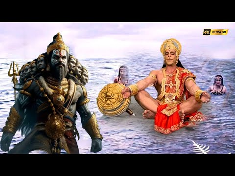 যখন এক রাক্ষস হনুমানের জল ধ্যানে বাধা দেয় | Mahabali Hanuman | মহাবলী হনুমান #jaihanuman #ramayan