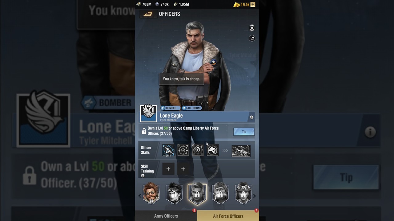 New Bomber Officer: Lone Eagle 