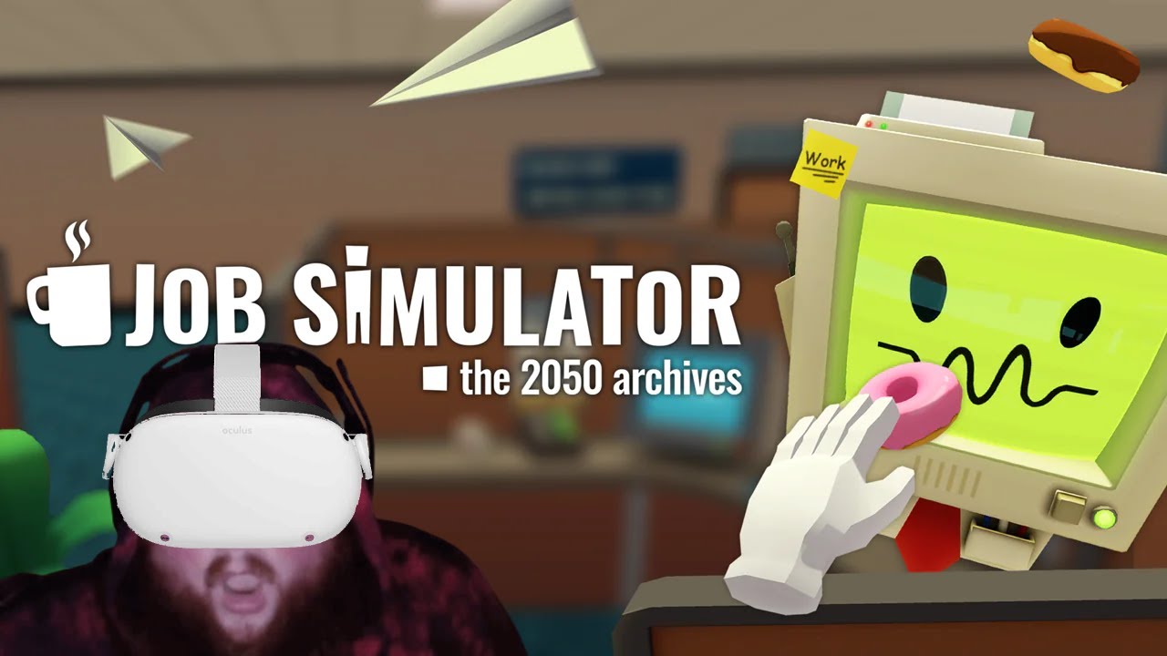 CaseOh Plays Job Simulator The 2050 Archives *ALL CLIPS* - YouTube