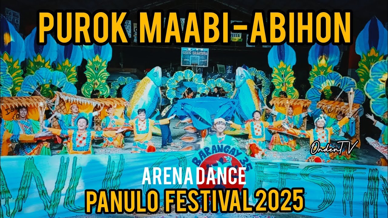 Panulo MAABI-ABIHON ARENA DANCE COMPETITION 2ND PANULO FESTIVAL 2025 BRGY.35 ...