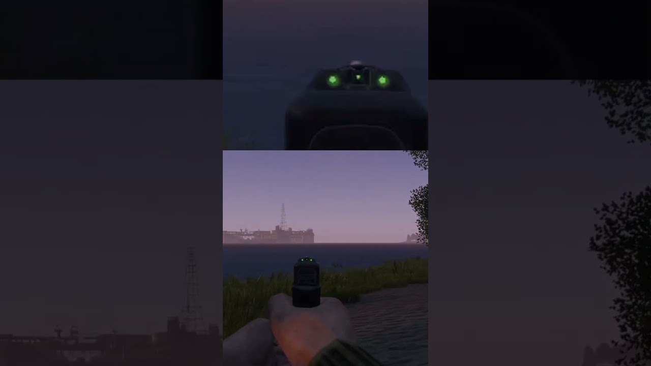 DayZ bullet penetration broke my brain #dayz #gaming #shorts