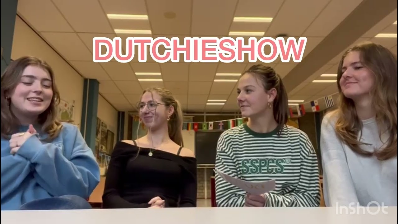 Nederlands vlog Vicky, Kim, Suze en Floortje. 4VA