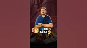 What is a Tensor? Easy Explanation! 🤔📐 #tensor #vector #scalar #physics