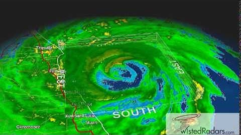 2016 Hurricane Matthew 3D Eye