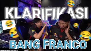 MOMENT KLARIFIKASI BANG PANDIK TERHADAP WINDAH SOAL FRANCO | 