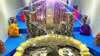 Download Lagu $100 miljoen buy-in met hoge limiet Coin Pusher MP3